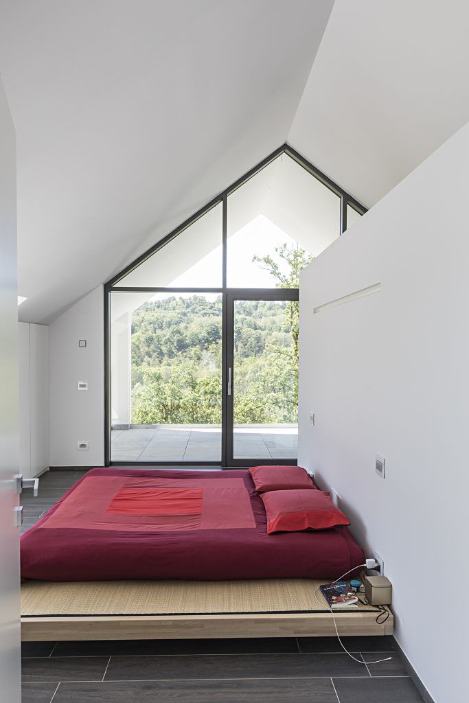 Villa Il Ciabot - camera da letto in stile japan