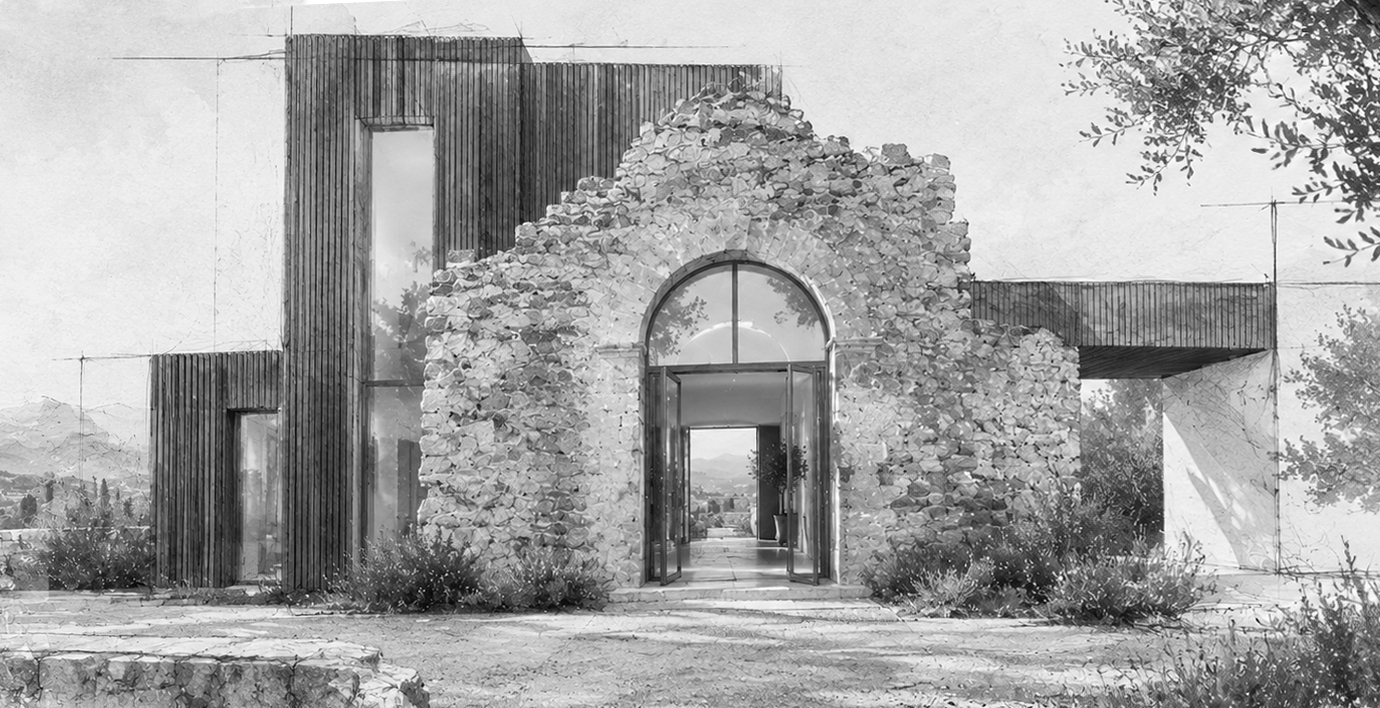 concept studio Grotto & Buscaglia, intervento di restauro e recupero
